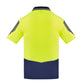 SYZMIK Mens Hi Vis Flux Short Sleeve Polo ZH315