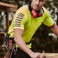 SYZMIK Mens Hi Vis Komodo Short Sleeve Polo ZH320