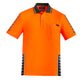 SYZMIK Mens Hi Vis Komodo Short Sleeve Polo ZH320