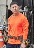SYZMIK Mens Hi Vis Long Sleeve Tee ZH390