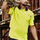 SYZMIK Mens Hi Vis Reinforced Squad Short Sleeve Polo ZH465