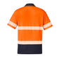 SYZMIK Unisex Hi Vis Segmented Tape Short Sleeve Polo ZH535