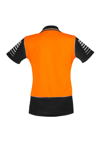 SYZMIK Womens Hi Vis Zone Polo ZHL236 Clearance