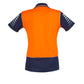 SYZMIK Womens Hi Vis Zone Short Sleeve Polo ZHL236