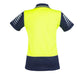 SYZMIK Womens Hi Vis Zone Short Sleeve Polo ZHL236