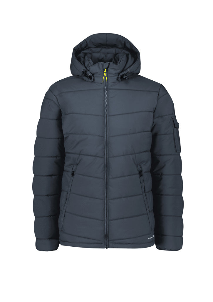 SYZMIK Unisex Streetworx Hooded Puffer Jacket ZJ240