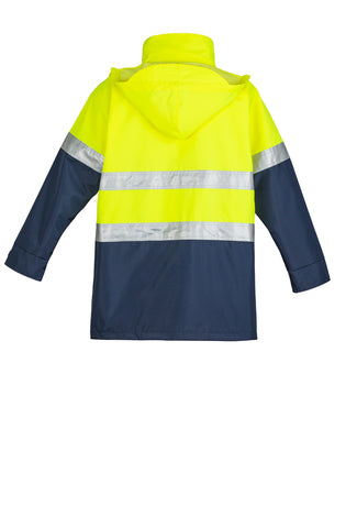 SYZMIK Mens Hi Vis Waterproof Lightweight Jacket ZJ355 Clearance