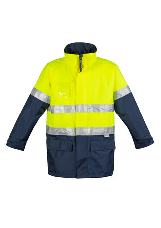 SYZMIK Mens Hi Vis Waterproof Lightweight Jacket ZJ355 Clearance