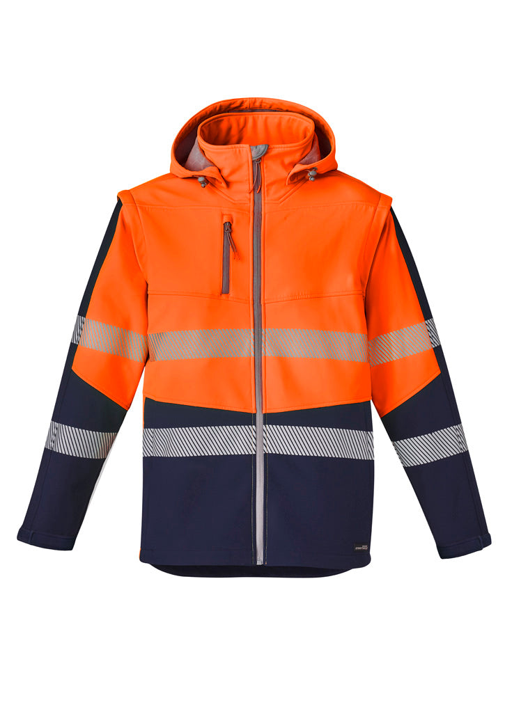 SYZMIK Unisex Streetworx 2 In 1 Stretch Softshell Jacket ZJ453