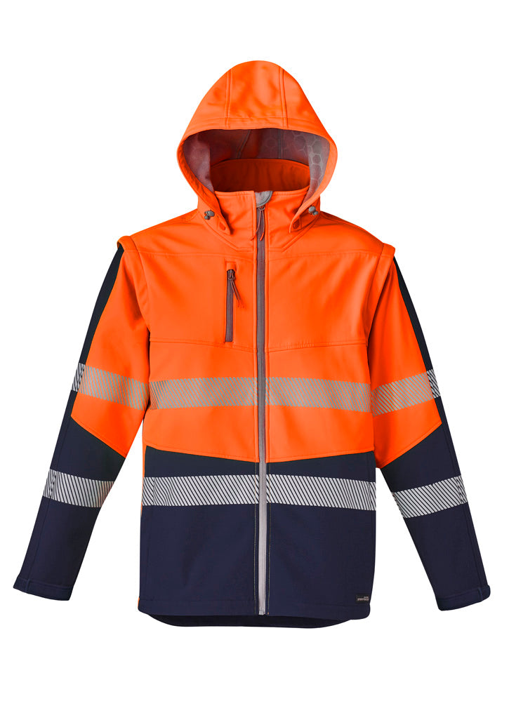 SYZMIK Unisex Streetworx 2 In 1 Stretch Softshell Jacket ZJ453