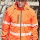 SYZMIK Unisex Super Light Segmented Tape Packable Rain Jacket ZJ560