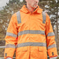 SYZMIK Unisex Hi Vis VIC Rail 4 In 1 Waterproof Jacket ZJ580
