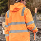 SYZMIK Unisex Hi Vis VIC Rail 4 In 1 Waterproof Jacket ZJ580