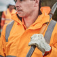 SYZMIK Unisex Hi Vis VIC Rail 4 In 1 Waterproof Jacket ZJ580