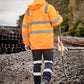 SYZMIK Unisex Hi Vis VIC Rail 4 In 1 Waterproof Jacket ZJ580