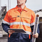 SYZMIK Mens Hi Vis Cotton Drill Jacket ZJ590