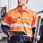 SYZMIK Mens Hi Vis Cotton Drill Jacket ZJ590