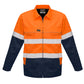 SYZMIK Mens Hi Vis Cotton Drill Jacket ZJ590