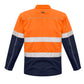 SYZMIK Mens Hi Vis Cotton Drill Jacket ZJ590