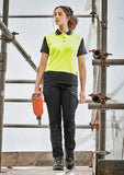SYZMIK Womens Essential Basic Stretch Cargo Pant ZP730