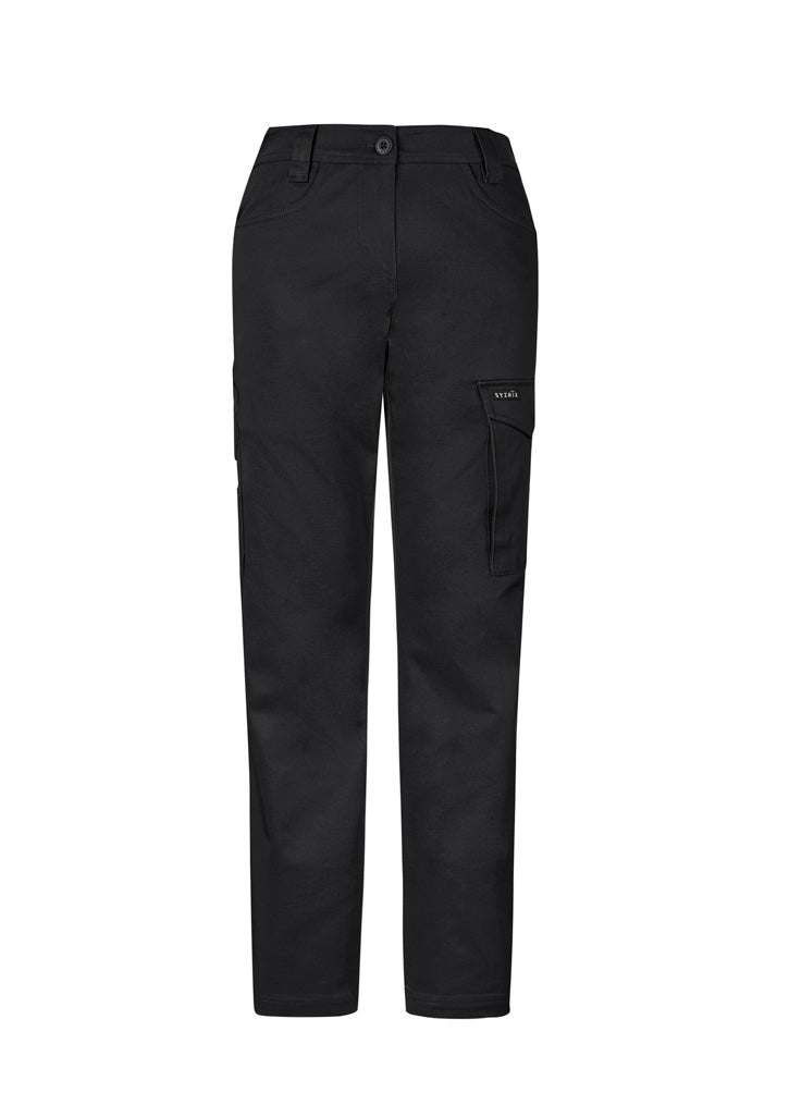 SYZMIK Womens Essential Basic Stretch Cargo Pant ZP730