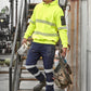 SYZMIK Mens Essential Stretch Taped Cargo Pant - Cuffed ZP935