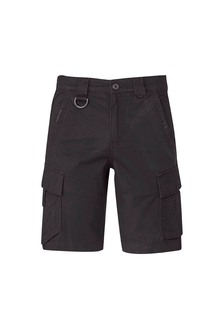 SYZMIK Mens Streetworx Curved Cargo Short ZS360 Clearance