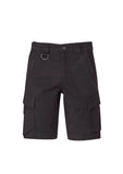 SYZMIK Mens Streetworx Curved Cargo Short ZS360 Clearance