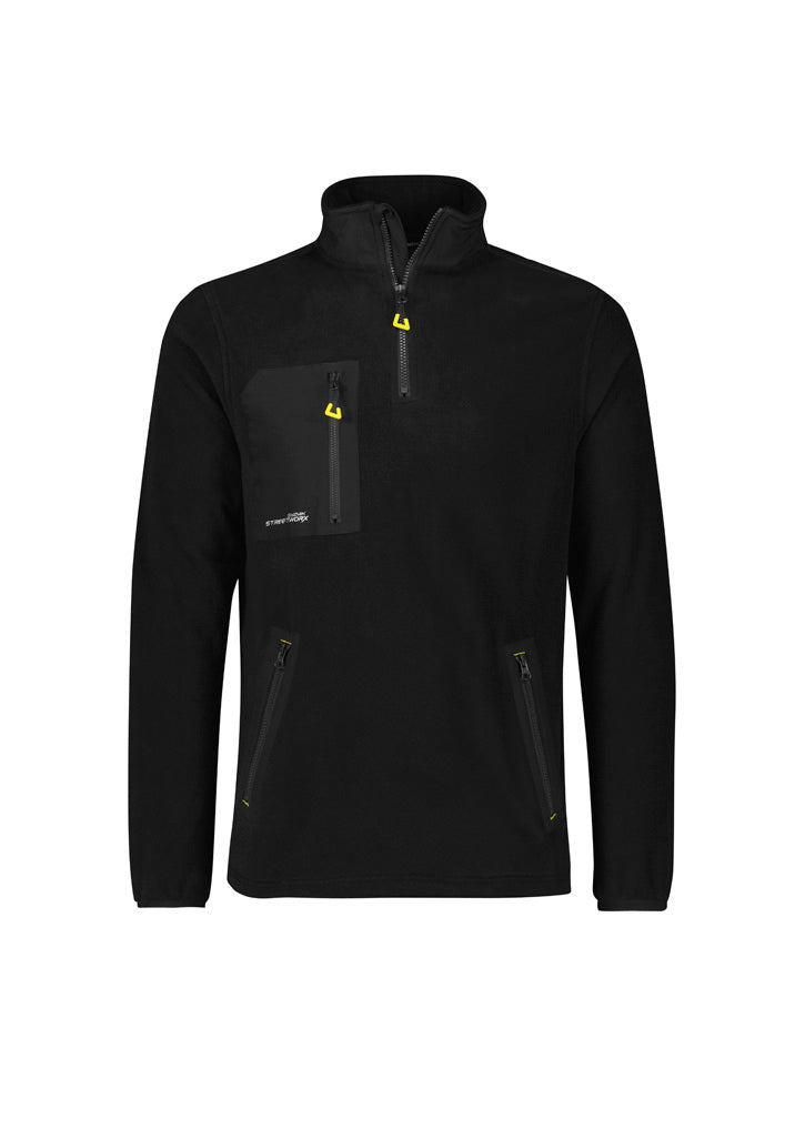 SYZMIK Unisex Streetworx Lightweight 1/4 Zip Polar Fleece ZT210