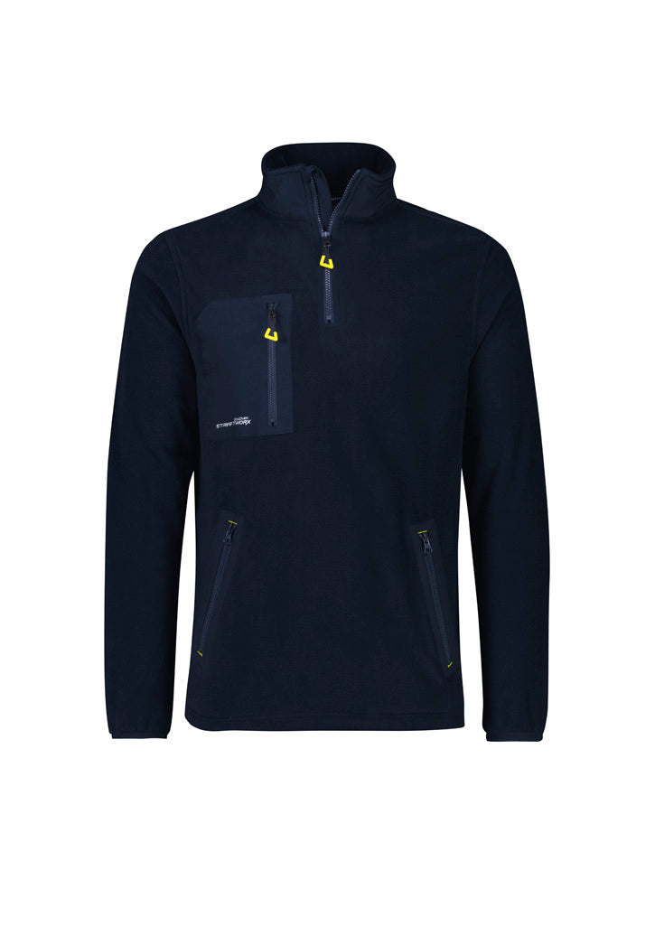 SYZMIK Unisex Streetworx Lightweight 1/4 Zip Polar Fleece ZT210