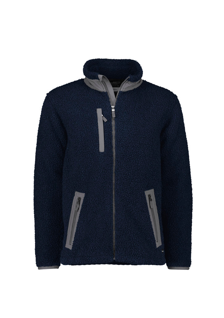 SYZMIK Unisex Streetworx Full Zip Sherpa Fleece ZT285