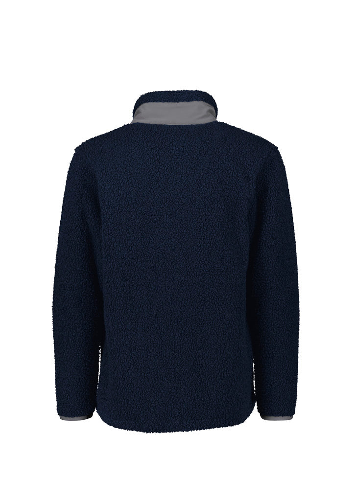 SYZMIK Unisex Streetworx Full Zip Sherpa Fleece ZT285