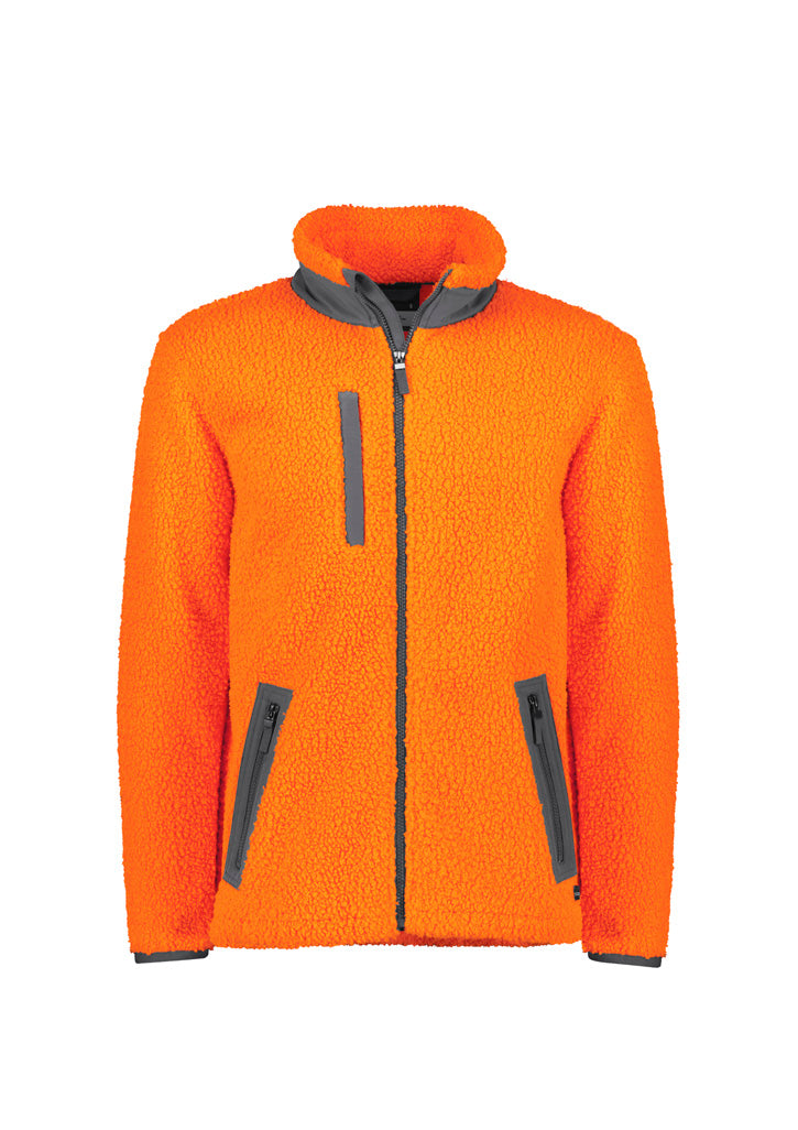 SYZMIK Unisex Streetworx Full Zip Sherpa Fleece ZT285