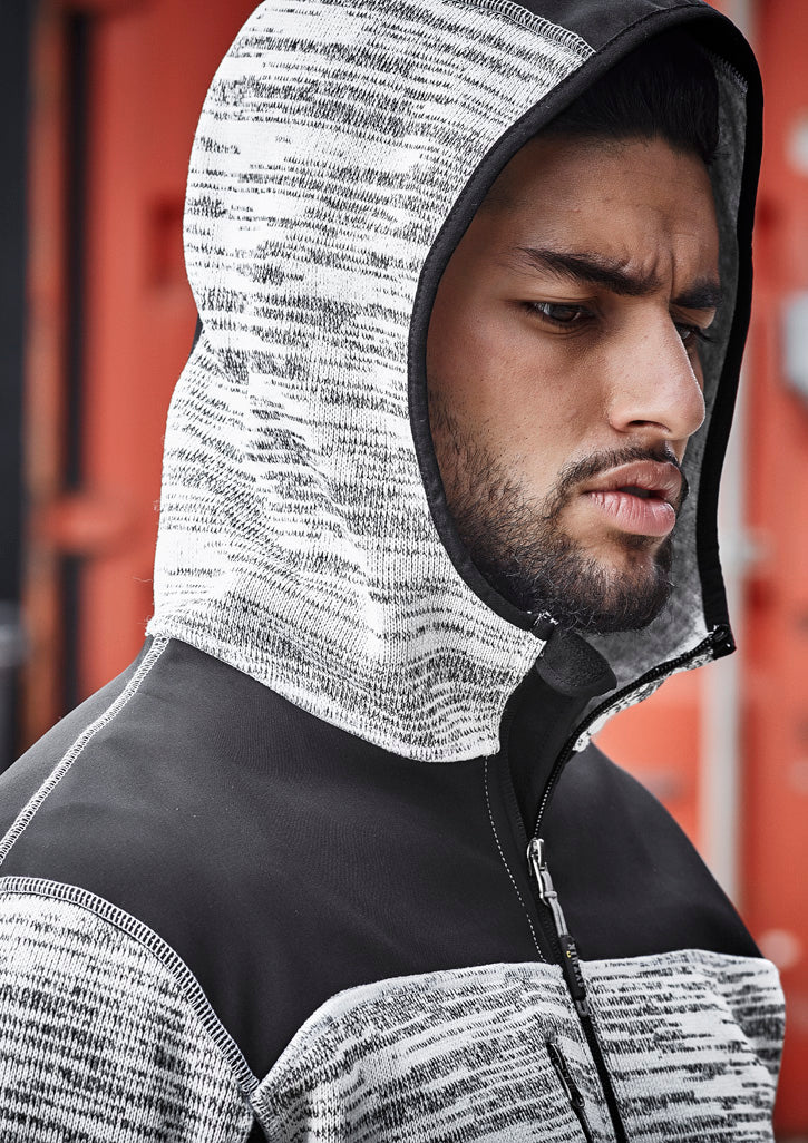 SYZMIK Unisex Streetworx Reinforced Knit Hoodie ZT360