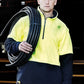 SYZMIK Unisex Hi Vis 1/2 Zip Polar Fleece Pullover ZT460