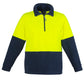 SYZMIK Unisex Hi Vis 1/2 Zip Polar Fleece Pullover ZT460