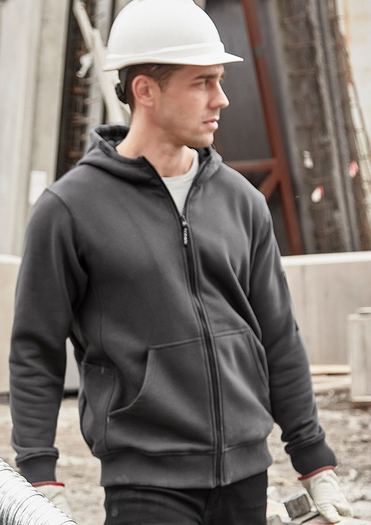 SYZMIK Unisex Zip Front Multi-Pocket Hoodie ZT468
