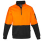 SYZMIK Unisex Hi Vis 1/2 Zip Pullover ZT476