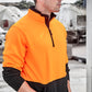 SYZMIK Unisex Hi Vis 1/2 Zip Pullover ZT476