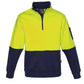 SYZMIK Unisex Hi Vis 1/2 Zip Pullover ZT476