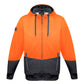 SYZMIK Unisex Hi Vis Textured Jacquard Full Zip Hoodie ZT478 Clearance