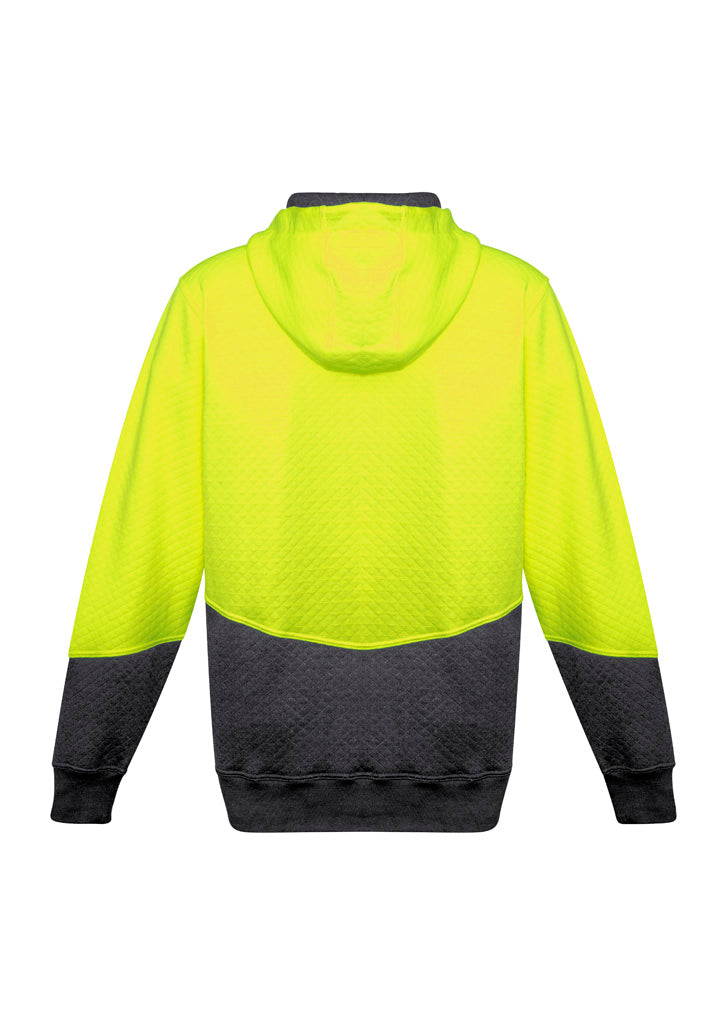 SYZMIK Unisex Hi Vis Textured Jacquard Full Zip Hoodie ZT478 Clearance