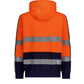 SYZMIK Unisex Hi Vis Full Zip Stretch Taped Hoodie ZT486