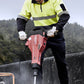 SYZMIK Unisex Hi Vis 1/4 Zip Pullover - Hoop Taped ZT567