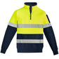 SYZMIK Unisex Hi Vis 1/4 Zip Pullover - Hoop Taped ZT567