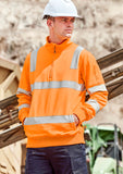 SYZMIK Unisex Hi Vis VIC Rail 1/4 Zip Pullover ZT640
