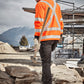 SYZMIK Unisex Hi Vis X Back Rail Jumper ZT660