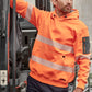 SYZMIK Unisex Streetworx Segmented Tape Water Resistant Hoodie ZT867