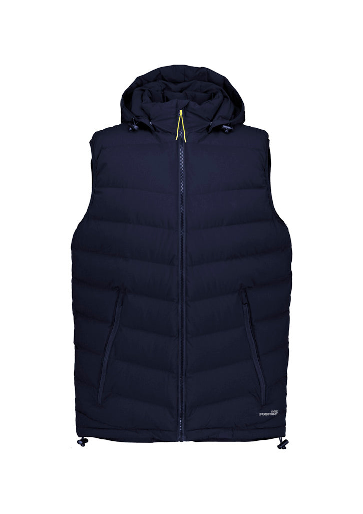 SYZMIK Unisex Streetworx Hooded Puffer Vest ZV245