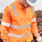 SYZMIK Unisex Hi Vis VIC Rail Zip Vest ZV687
